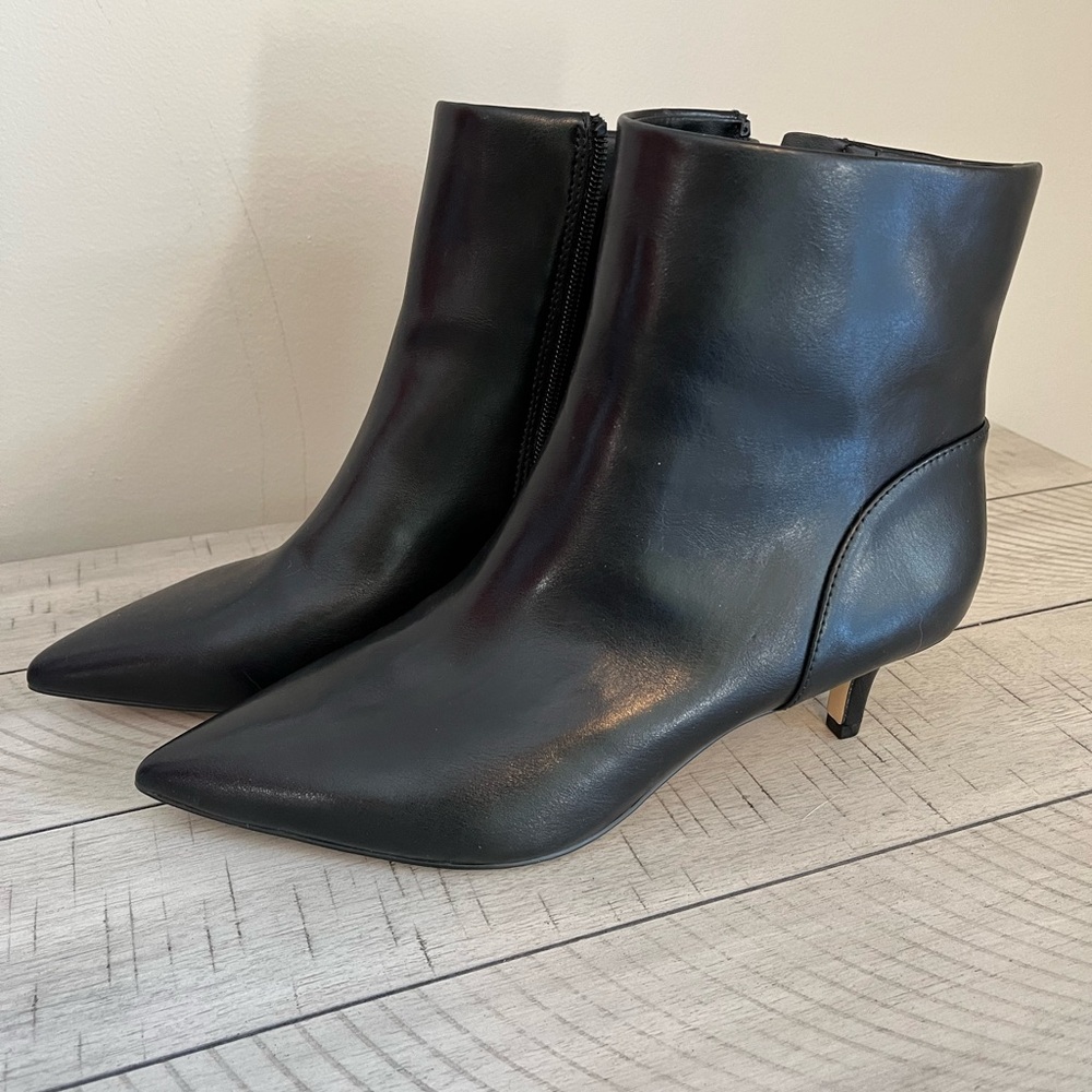 New Franco Sarto kitten heel boots